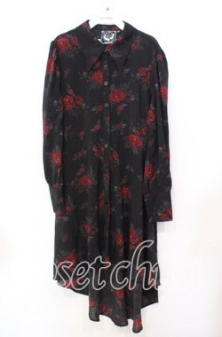 画像1: KILL STAR / Pandoras Revenge Dress XL ブラック×レッド O-25-10-19-014-SL-OP-IG-OS