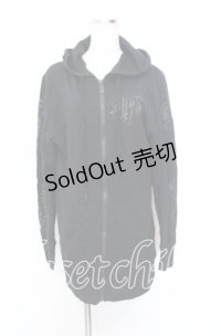 KILL STAR / 裏起毛パーカー XL ブラック O-25-10-19-015-SL-TO-IG-OS