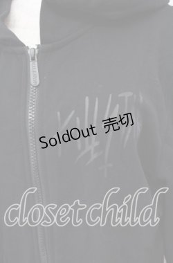 画像2: KILL STAR / 裏起毛パーカー XL ブラック O-25-10-19-015-SL-TO-IG-OS