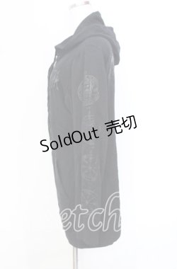 画像3: KILL STAR / 裏起毛パーカー XL ブラック O-25-10-19-015-SL-TO-IG-OS