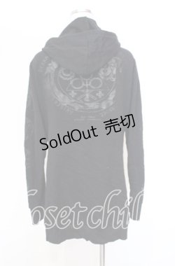 画像4: KILL STAR / 裏起毛パーカー XL ブラック O-25-10-19-015-SL-TO-IG-OS