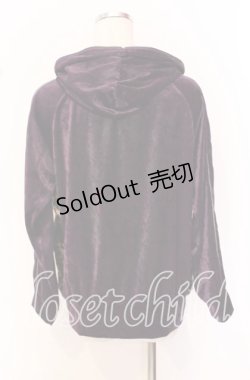 画像3: ALGONQUINS / ベロアツートーンパーカー  パープル×レオパード O-25-10-19-030-AL-TO-IG-OS