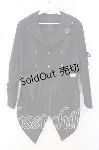 Ozz conte / ウイング刺繍燕尾ジャケット  ブラック O-25-10-20-034-OO-JA-OW-OS