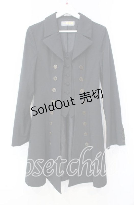 画像1: ATELIER BOZ/ ローランドジャケット  ブラック O-25-10-20-035-EL-JA-OW-OS (1)