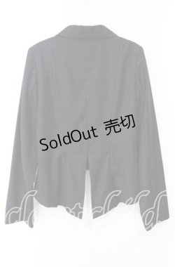 画像3: BPN / フリルダブルボタンジャケット M ブラック O-25-10-20-036-GO-JA-OW-OS