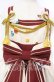 画像2: metamorphose / 春告げ鳥の恋うららプリーツジャンパースカート  オフシロ系 O-25-10-20-004-ME-OP-OW-OS (2)