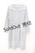 【SALE】Fi.n.t / 変形セーラー衿シャツワンピース F ライトブルー O-25-10-20-052-CA-OP-OW-ZT136