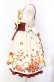 画像4: metamorphose / 春告げ鳥の恋うららプリーツジャンパースカート  オフシロ系 O-25-10-20-004-ME-OP-OW-OS (4)