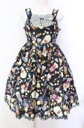Angelic Pretty / Happy Park Carnivalジャンパースカート  クロ O-25-10-20-005-AP-OP-OW-OS