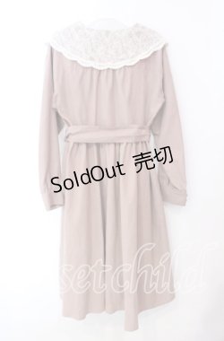 画像3: 【SALE】an another angelus / レース衿カシュクールワンピース F ピンク O-25-10-20-062-CA-OP-OW-ZT153