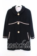 MILK / シェルブールコート  クロ×ピンク O-25-10-20-066-ML-CO-IG-OS