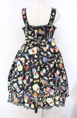 画像5: Angelic Pretty / Happy Park Carnivalジャンパースカート  クロ O-25-10-20-005-AP-OP-OW-OS