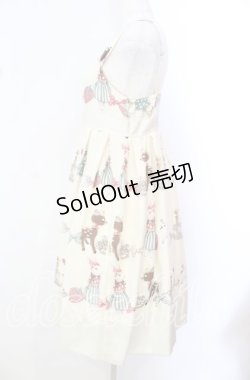 画像3: 【SALE】Emily Temple cute / アンティークジュエリーノースリーブワンピース  アイボリー O-25-10-20-079-ET-OP-IG-ZT279