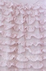 画像2: PINK HOUSE / フロッキードットチュールフリル使いローンワンピース  ピンク O-25-10-20-089-LO-OP-IG-ZT354 (2)