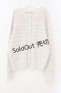 alcali / ラメファージャガードカーディガン  ピンク O-25-10-20-091-LO-TO-IG-ZT174