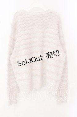 画像3: alcali / ラメファージャガードカーディガン  ピンク O-25-10-20-091-LO-TO-IG-ZT174