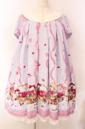 metamorphose / ことりとBerryAラインワンピース  ラベンダー O-25-10-20-009-ME-OP-OW-OS