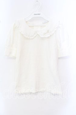 画像1: MILK / メイデン トップス  シロ O-25-10-20-011-ML-TO-OW-OS