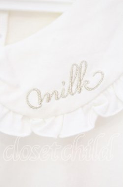 画像2: MILK / メイデン トップス  シロ O-25-10-20-011-ML-TO-OW-OS