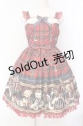 Angelic Pretty / British Bearジャンパースカートセット  アカ O-25-10-20-002-AP-OP-OW-OS