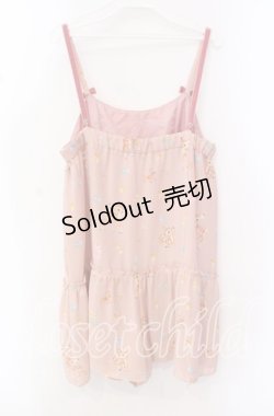 画像3: Emily Temple cute / パレード デ フォレットプリントサロペット  ピンク O-25-10-20-014-ET-OP-OW-OS