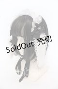 BABY,THE STARS SHINE BRIGHT / うさくみゃちゃんのうさみみヘッドドレス  クロ×シロ O-25-10-21-003-BA-AC-IG-OS