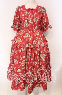 axes femme kawaii / クラシックベリーワンピース M アカ O-25-10-21-034-AX-OP-OW-OS