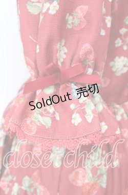 画像4: axes femme Kawaii / クラシックベリーワンピース M アカ O-25-10-21-034-AX-OP-OW-OS