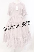 Chalmiere / フリルロングワンピース M ピンク O-25-10-21-037-LO-OP-OW-OS