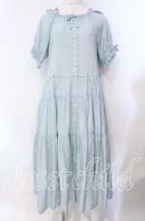 PINK HOUSE / ドットワンピース  サックス O-25-10-21-046-LO-OP-OW-OS