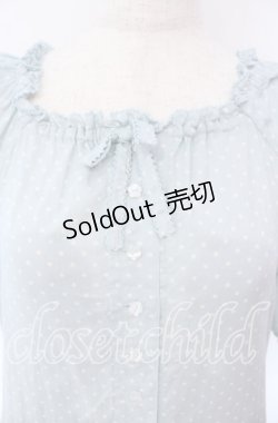 画像2: PINK HOUSE / ドットワンピース  サックス O-25-10-21-046-LO-OP-OW-OS