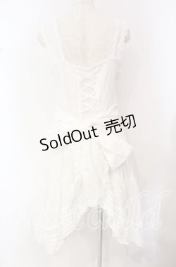 画像4: PINK HOUSE / ローンフリルタブリエワンピース  シロ O-25-10-21-047-LO-OP-OW-OS