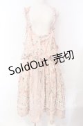 PINK HOUSE / Dorry Roseプリントワンピース  ピンク O-25-10-21-048-LO-OP-OW-OS