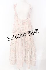 PINK HOUSE / Dorry Roseプリントワンピース  ピンク O-25-10-21-048-LO-OP-OW-OS