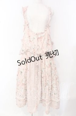 画像1: PINK HOUSE / Dorry Roseプリントワンピース  ピンク O-25-10-21-048-LO-OP-OW-OS