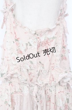 画像2: PINK HOUSE / Dorry Roseプリントワンピース  ピンク O-25-10-21-048-LO-OP-OW-OS