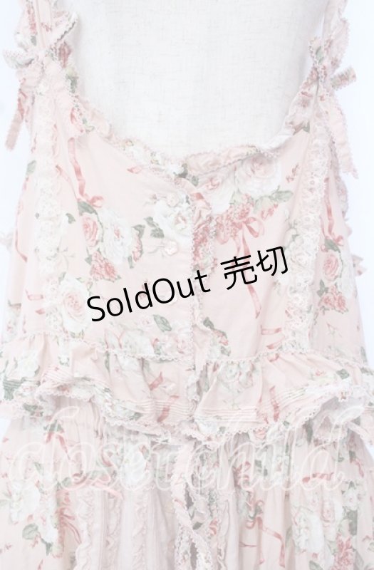 画像2: PINK HOUSE / Dorry Roseプリントワンピース  ピンク O-25-10-21-048-LO-OP-OW-OS (2)