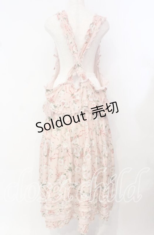 画像4: PINK HOUSE / Dorry Roseプリントワンピース  ピンク O-25-10-21-048-LO-OP-OW-OS (4)