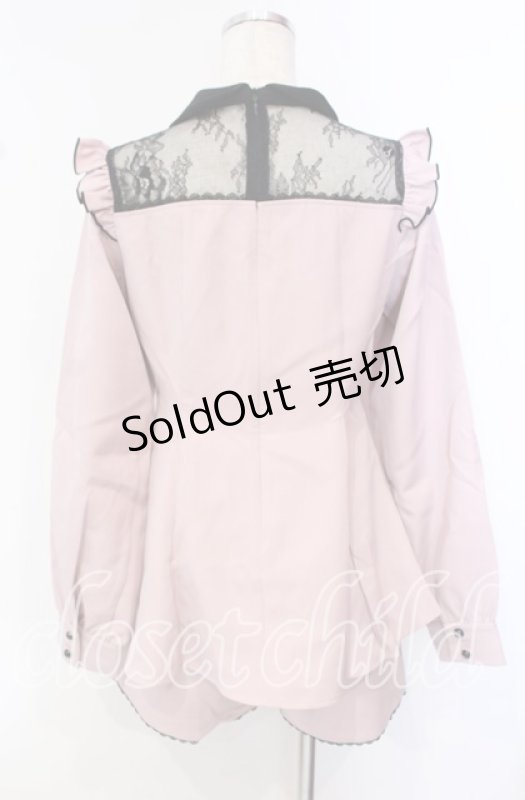 画像4: DearMyLove / ハートベルトレースセットアップ M ピンク O-25-10-21-049-EL-OP-OW-OS (4)