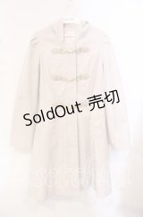 Secret Honey / ビット付コート  アイボリー O-25-10-21-084-CA-CO-IG-ZT-C035