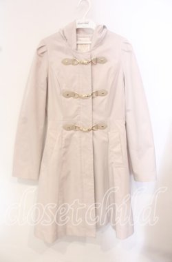 画像1: Secret Honey / ビット付コート  アイボリー O-25-10-21-084-CA-CO-IG-OS