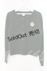 Secret Honey / ハートクラウンカーディガン  グリーン O-25-10-21-089-CA-TO-IG-ZT112