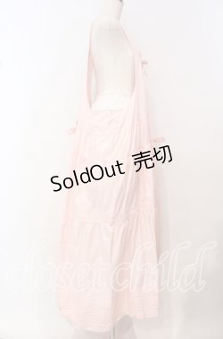 画像3: PINK HOUSE / 刺繍タックタブリエワンピース【お直しあり】  ピンク O-25-10-21-008-LO-OP-IG-OS