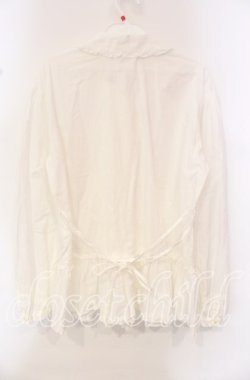 画像3: PINK HOUSE / ピンタック使いブラウス  シロ O-25-10-21-096-LO-BL-OW-OS