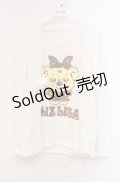 【SALE】LIZ LISA / ベアptフード付きカットソー  シロ O-25-10-21-098-LO-TO-OW-ZT23