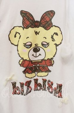 画像2: LIZ LISA / ベアptフード付きカットソー  シロ O-25-10-21-098-LO-TO-OW-OS