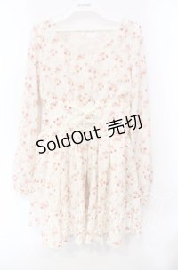 LIZ LISA / ローズミニワンピース  オフシロ O-25-10-21-099-LO-OP-OW-OS