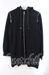 DearMyLove / 選べる天使or悪魔プリント柄パーカーワンピ M〜L 悪魔（クロ） O-25-10-21-102-EL-TO-OW-ZT057