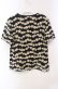 画像3: INGEBORG / カメリアボーダー柄半袖Tシャツ M クロ O-25-10-21-110-LO-TS-OW-OS (3)
