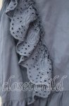 画像2: 【SALE】an another angelus / ローズコットンレース使いノースリーブブラウス F ブルー O-25-10-21-119-CA-BL-OW-ZT034 (2)